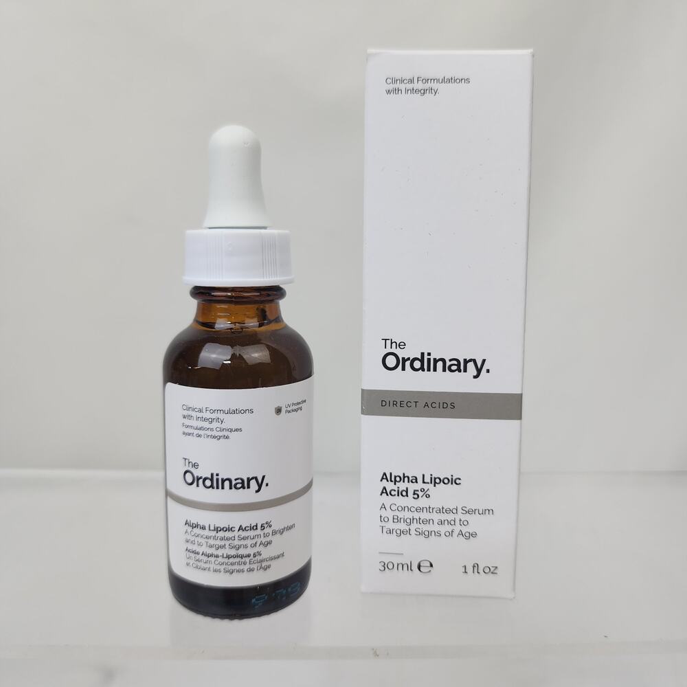 The Ordinary Alpha Lipoic Acid 5% 1fl oz 30ml Concentrated Serum to Brighten NIB